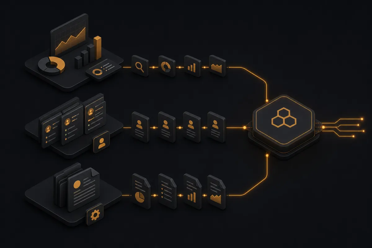 KI-Automatisierung Anwendungsfälle Agentur: SEO-Audit, Sales-Pipeline und Reporting als parallele KI-Workflows