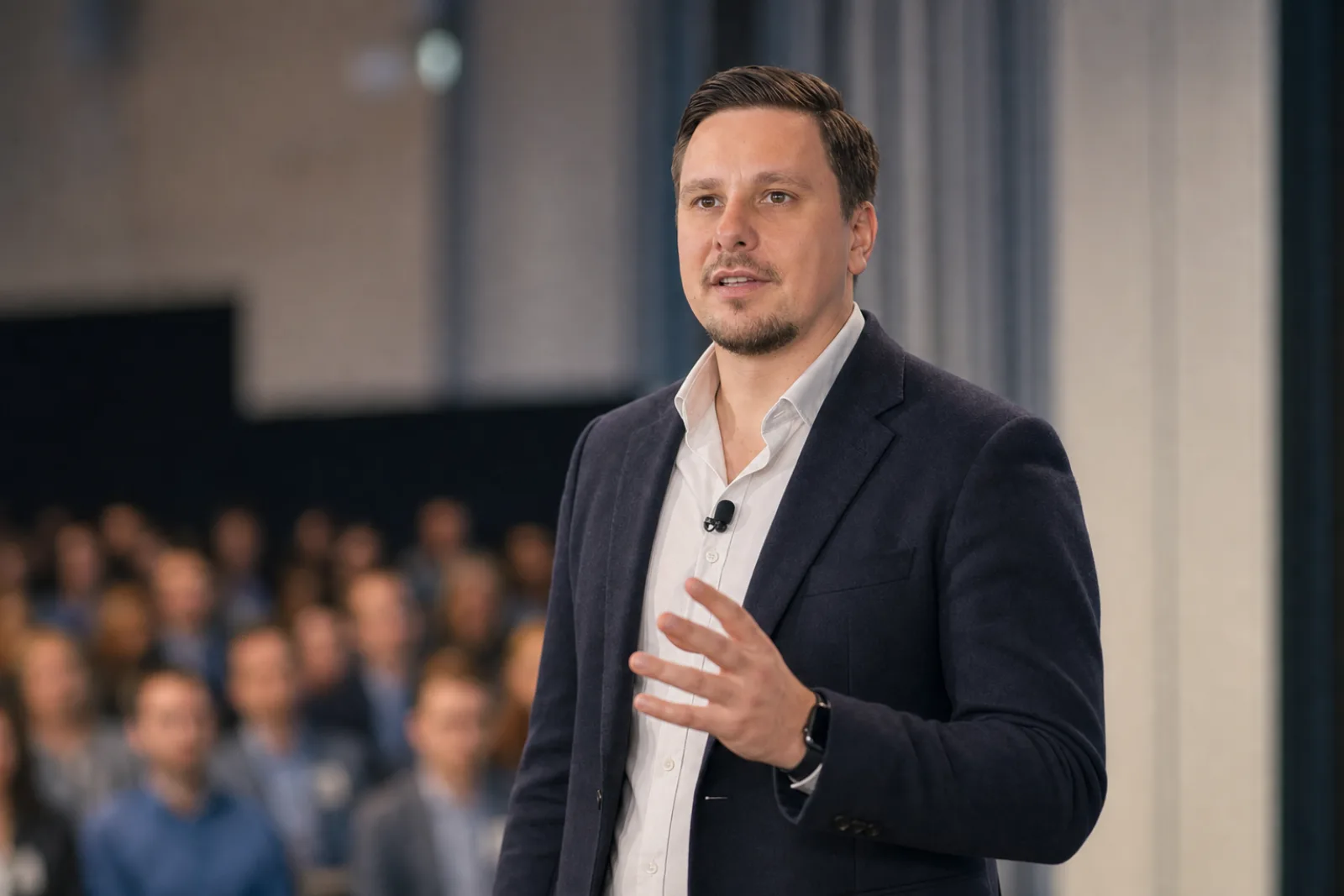 Carl-Uwe Würfel als Speaker, Vortrag zu KI-Strategie und operativem Einsatz vor Führungskräften