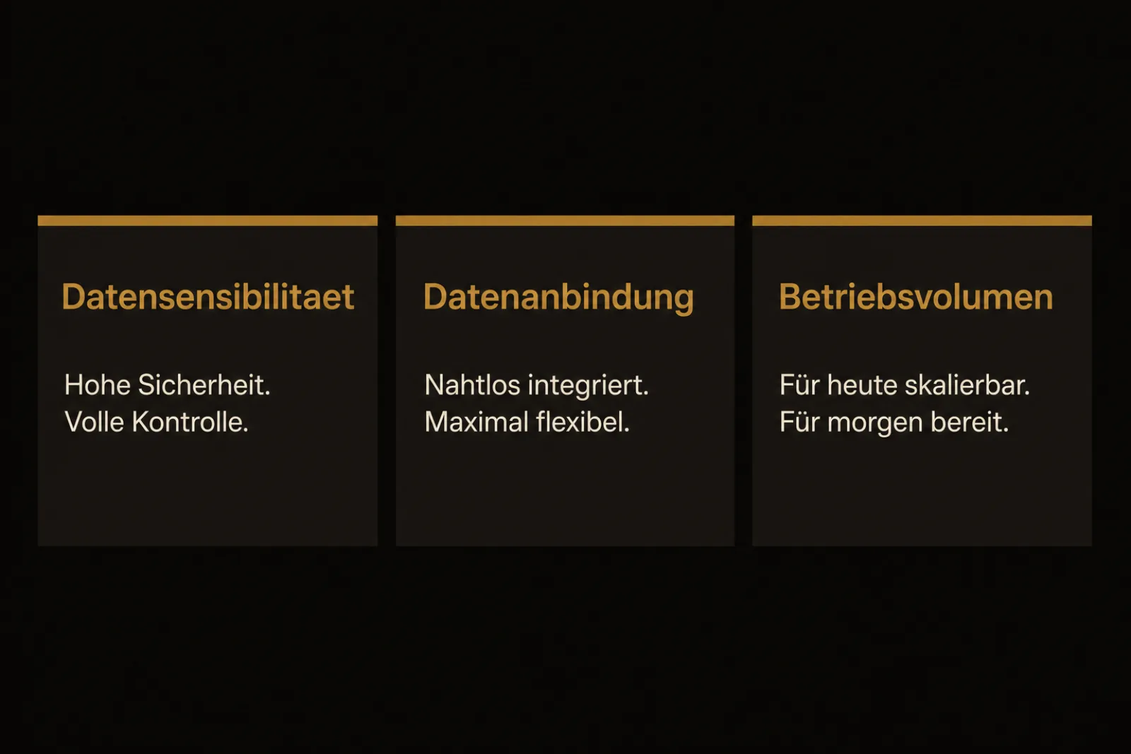 Eigenes ChatGPT vs. OpenAI direkt: Drei Entscheidungsvariablen Datensensibilität, RAG-Anbindung und Dauerbetriebsvolumen für Unternehmen