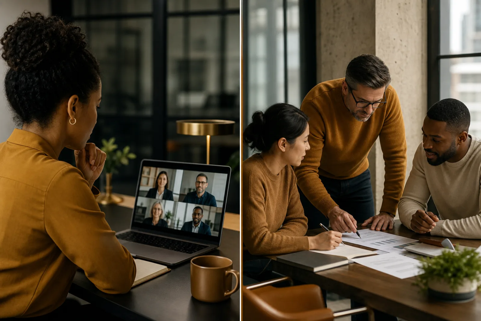 KI Workshop Formate im Vergleich: Remote-Workshop und Vor-Ort-Format für Unternehmen