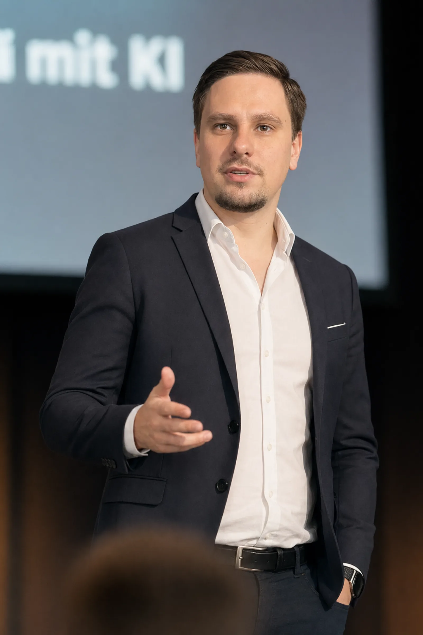 Carl-Uwe Würfel auf der Bühne